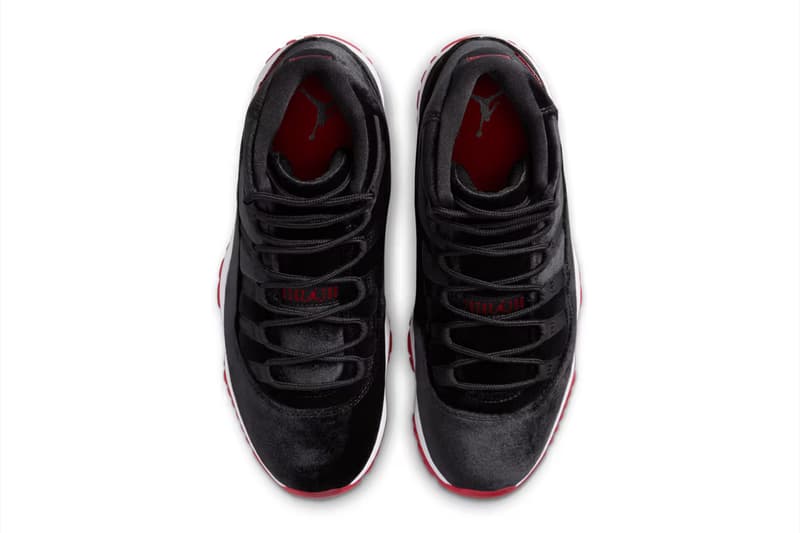 Air Jordan 11 全新配色「Bred Velvet」官方圖輯、發售情報正式公開