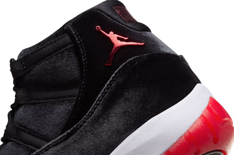 Air Jordan 11 全新配色「Bred Velvet」官方圖輯、發售情報正式公開