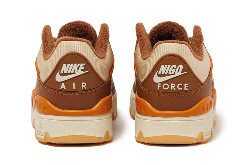 Nigo x Nike Air Force 3 Low 全新配色「Light British Tan」率先曝光