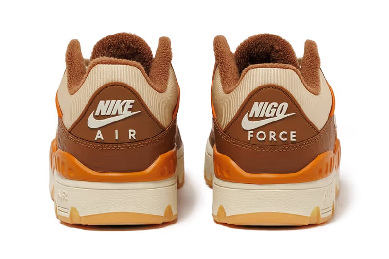 Nigo x Nike Air Force 3 Low 全新配色「Light British Tan」率先曝光