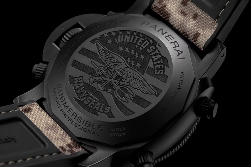 Panerai 正式推出致敬美國海豹部隊全新 Submersible 系列錶款