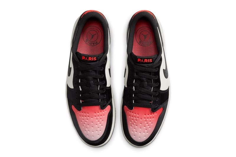 Paris Saint-Germain x Air Jordan 1 Low OG 全新聯名鞋款官方圖輯、發售情報正式公開