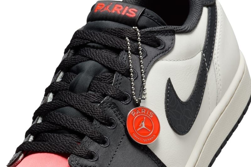 Paris Saint-Germain x Air Jordan 1 Low OG 全新聯名鞋款官方圖輯、發售情報正式公開