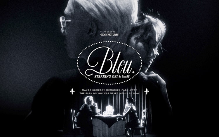 ØZI 再度攜手 9m88 推出情慾新作《BLEU》