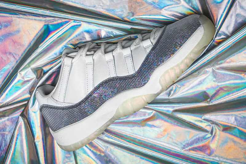 率先近賞 Air Jordan 11 Low 全新蛇年配色「Year of the Snake」