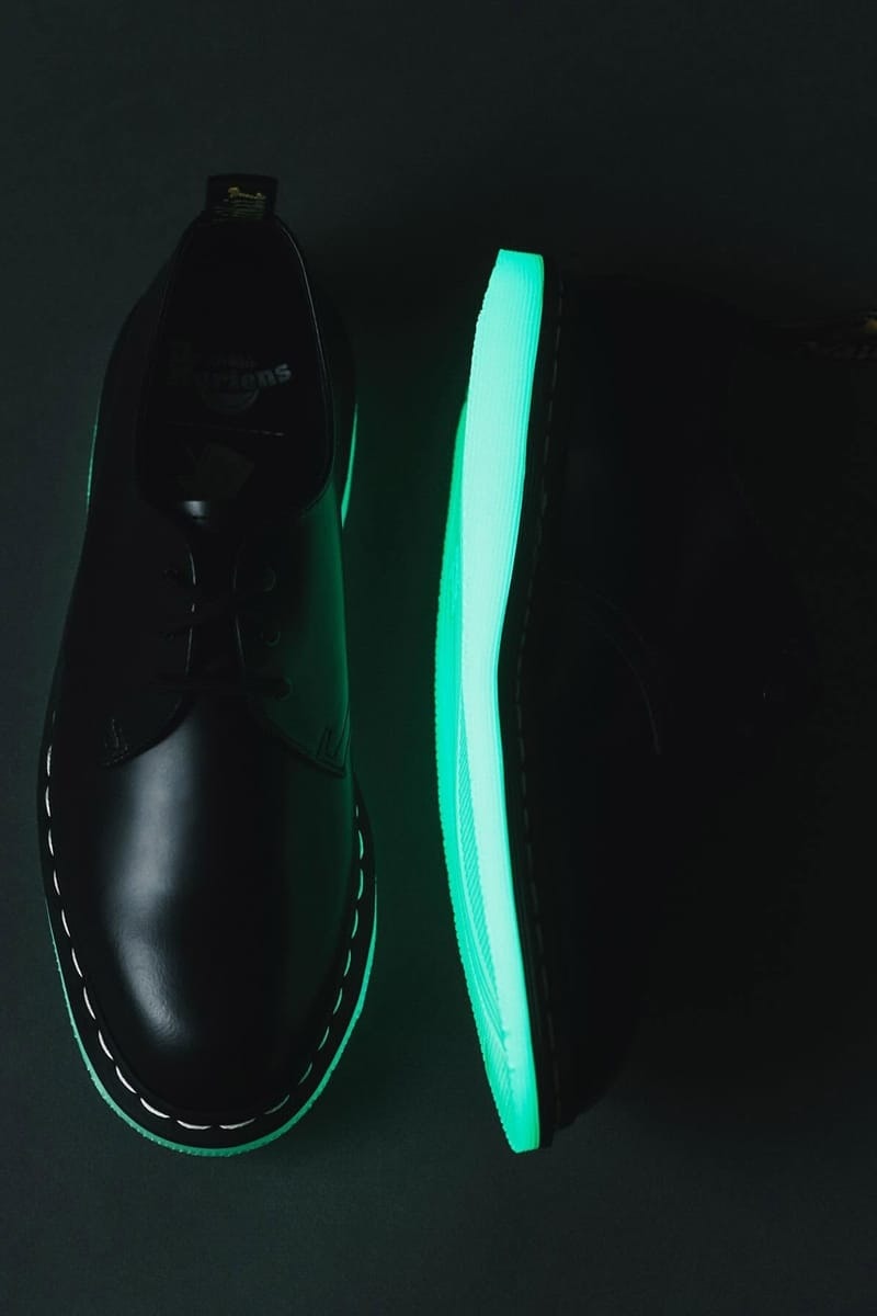 搭載夜光鞋底，TRIPSTER x Dr. Martens 全新聯乘鞋款正式登場