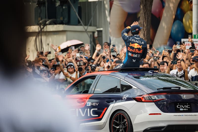 角田裕毅急速操駕,走進台灣首屆 Red Bull Showrun Formula 1 展演活動