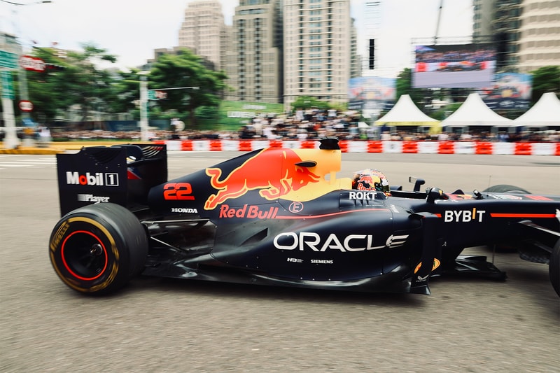 角田裕毅急速操駕，走進台灣首屆 Red Bull Showrun Formula 1 展演活動