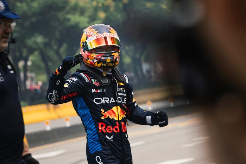 角田裕毅急速操駕,走進台灣首屆 Red Bull Showrun Formula 1 展演活動