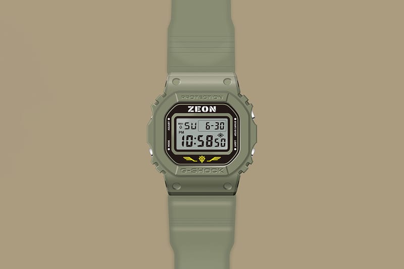 《機動戰士鋼彈》x G-SHOCK 最新聯名錶款正式發佈