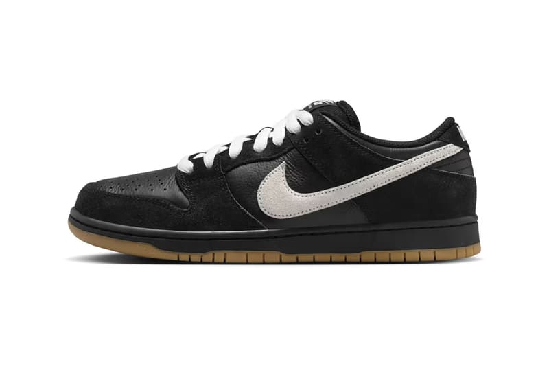 Nike SB Dunk Low 最新配色「Black/White/Gum」率先曝光