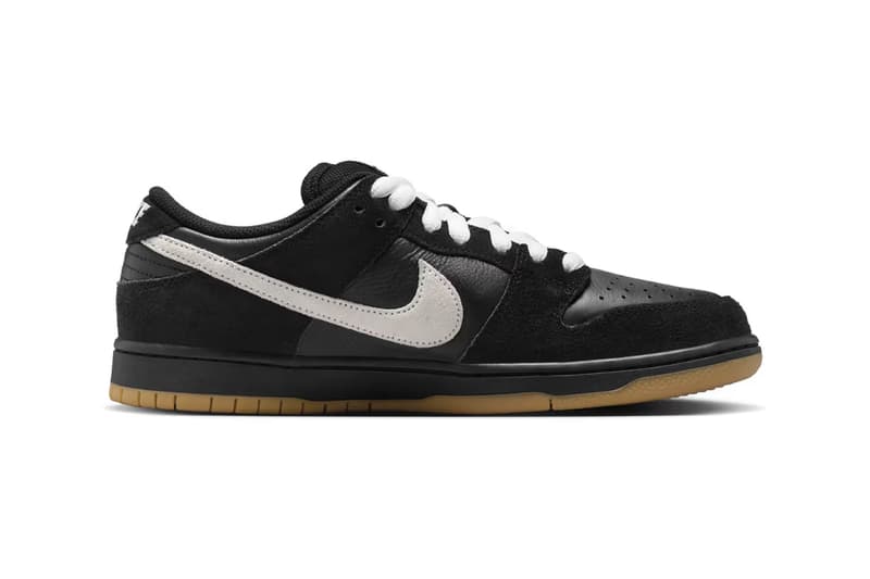 Nike SB Dunk Low 最新配色「Black/White/Gum」率先曝光