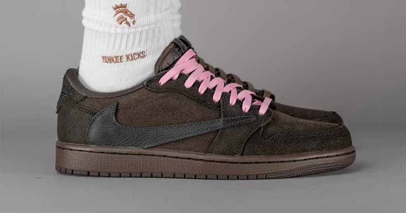 Travis Scott x Air Jordan 1 Low OG 最新聯名配色「Dark Mocha」上腳圖輯