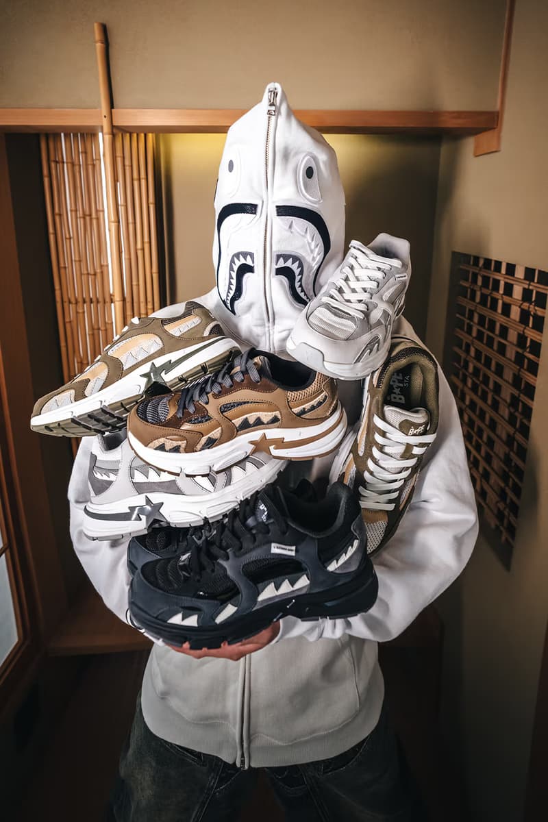 鯊魚外套問世 20 週年，BAPE 推出全新系列