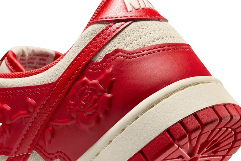 情人節玫瑰加持，Nike Dunk Low 最新配色「Roses」率先曝光