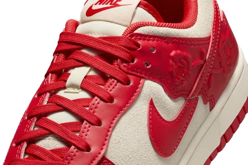 情人節玫瑰加持，Nike Dunk Low 最新配色「Roses」率先曝光
