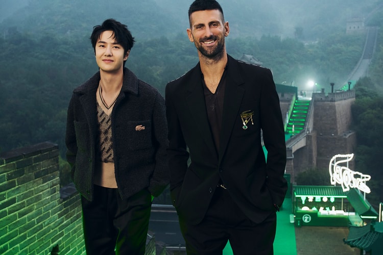 祖高域 x 王一博現身長城居庸關 Lacoste 年度「Play Big」全球企劃