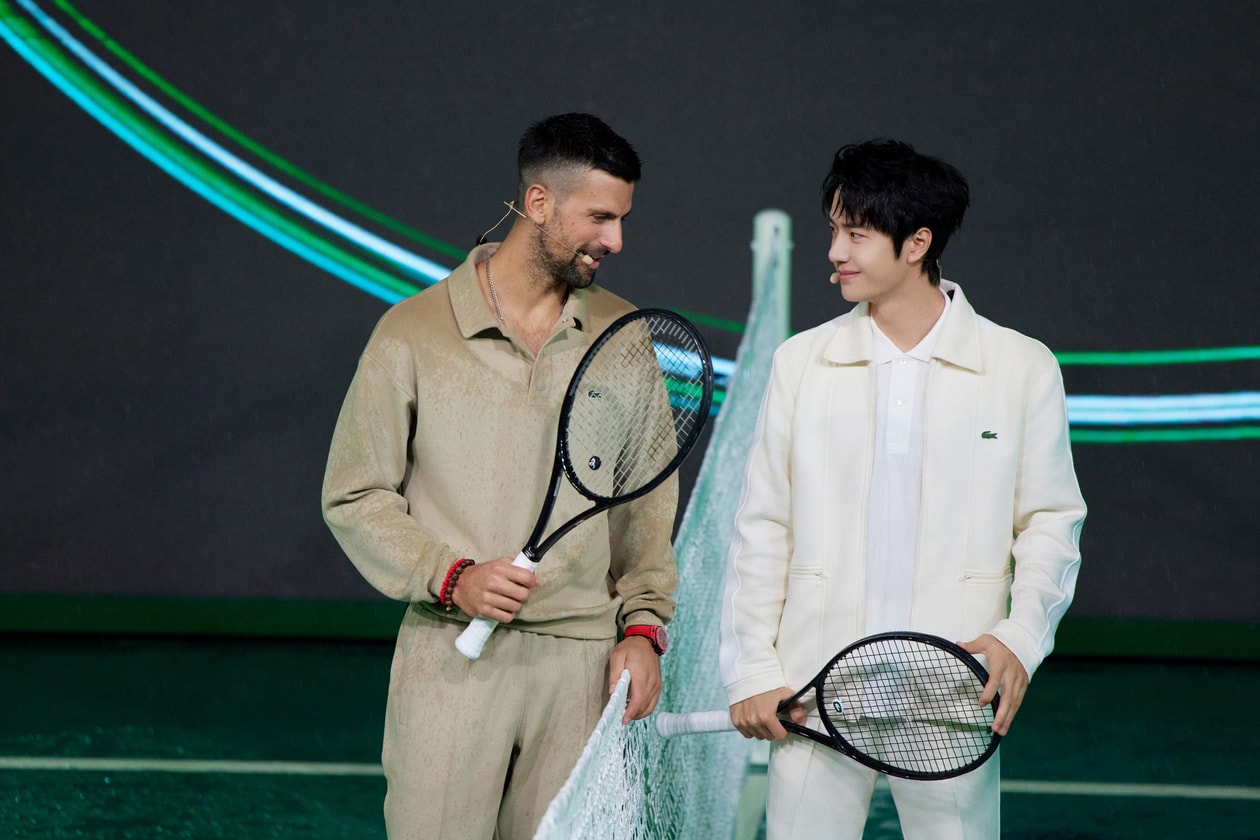 Lacoste Celebrates Novak Djokovic in Landmark Event at the Great Wall