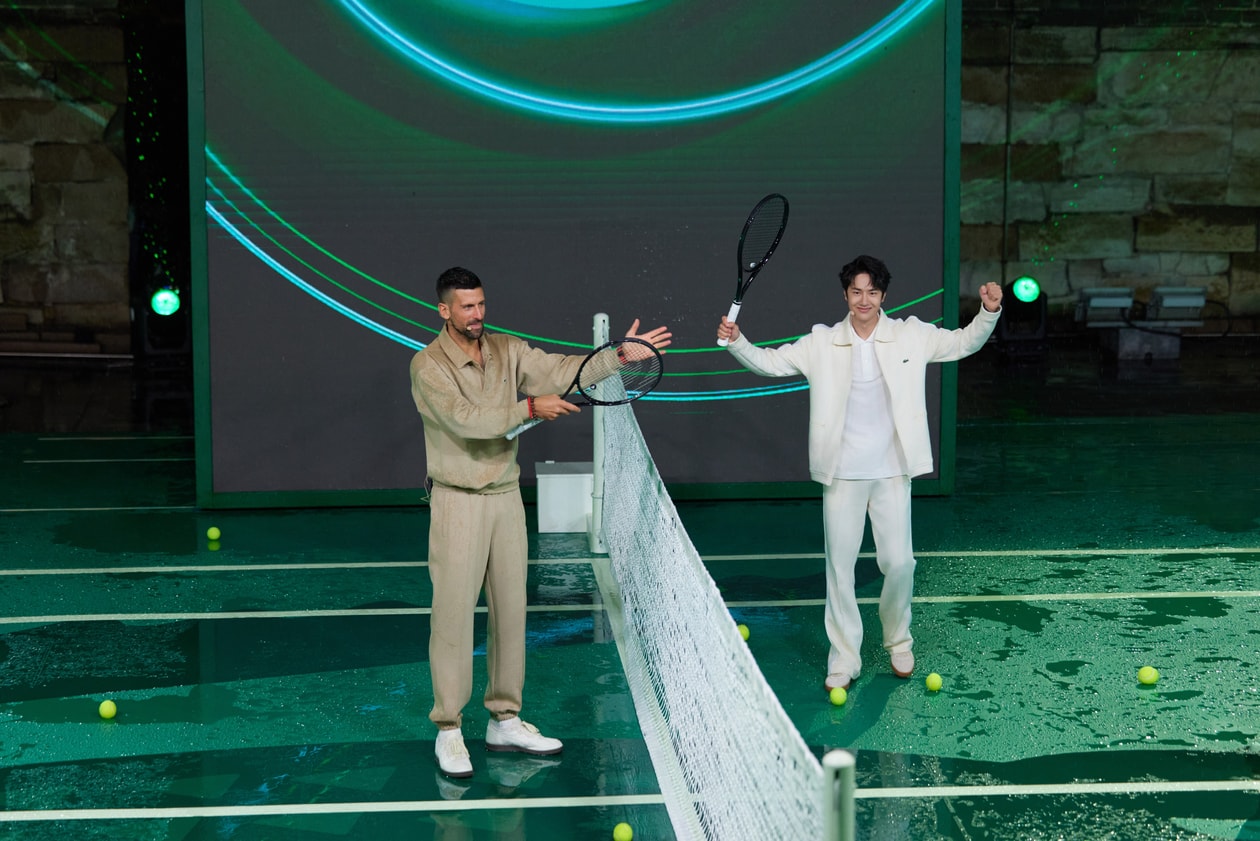 Lacoste Celebrates Novak Djokovic in Landmark Event at the Great Wall