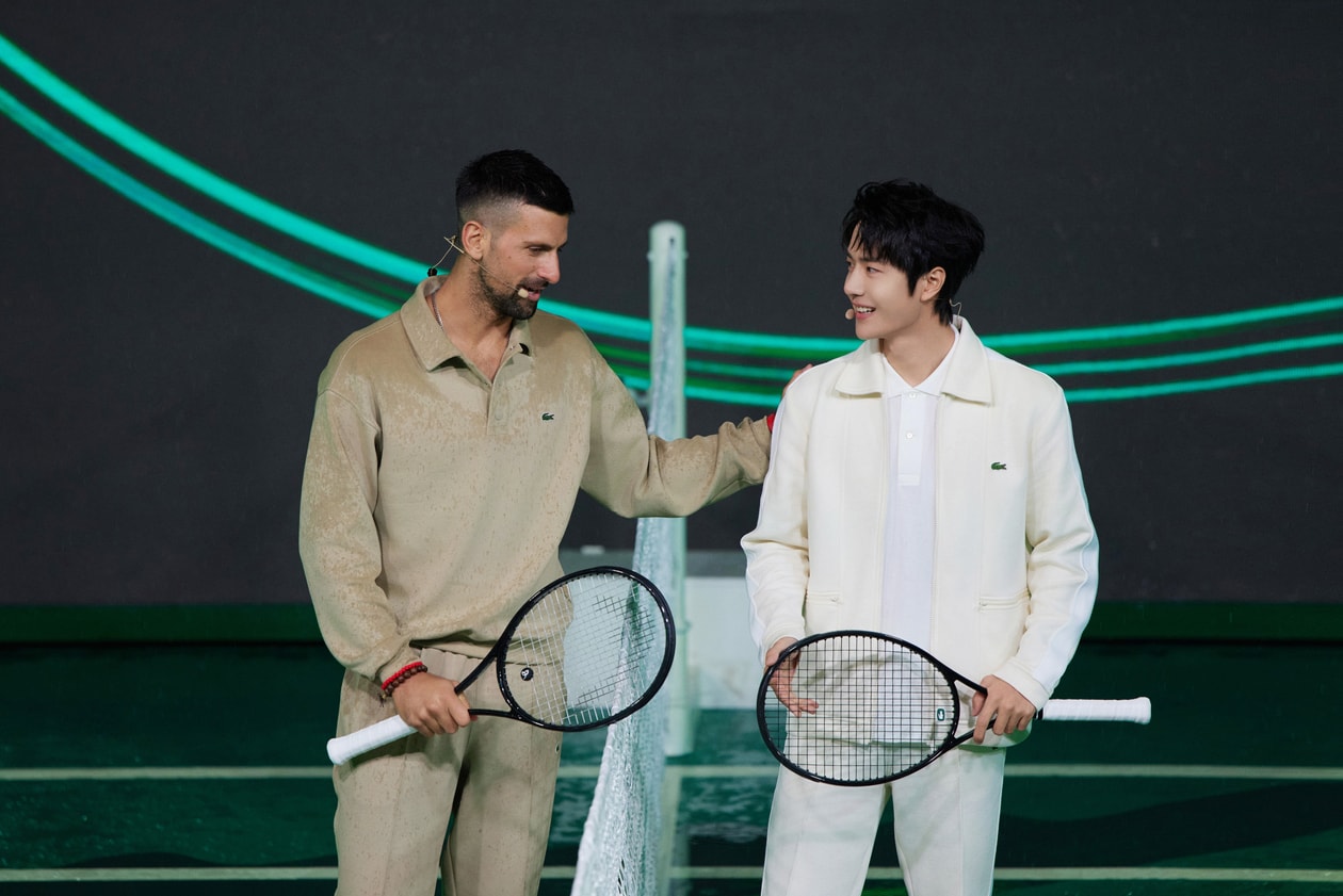 Lacoste Celebrates Novak Djokovic in Landmark Event at the Great Wall