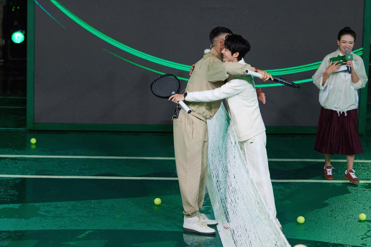 Lacoste Celebrates Novak Djokovic in Landmark Event at the Great Wall