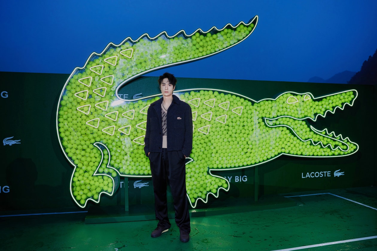 Lacoste Celebrates Novak Djokovic in Landmark Event at the Great Wall