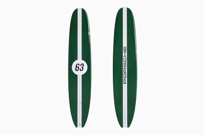 Porsche 攜手 Almond Surfboards 打造手工製作聯名衝浪板