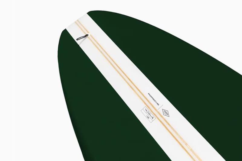 Porsche 攜手 Almond Surfboards 打造手工製作聯名衝浪板