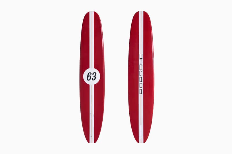 Porsche 攜手 Almond Surfboards 打造手工製作聯名衝浪板