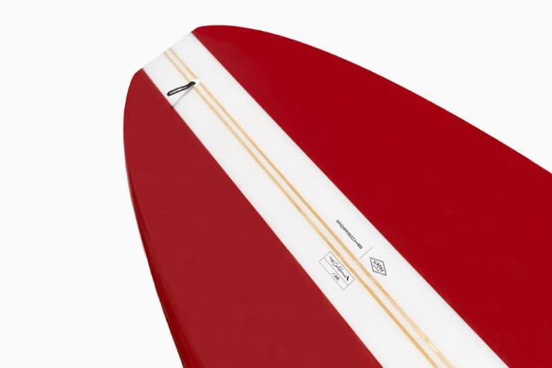 Porsche 攜手 Almond Surfboards 打造手工製作聯名衝浪板