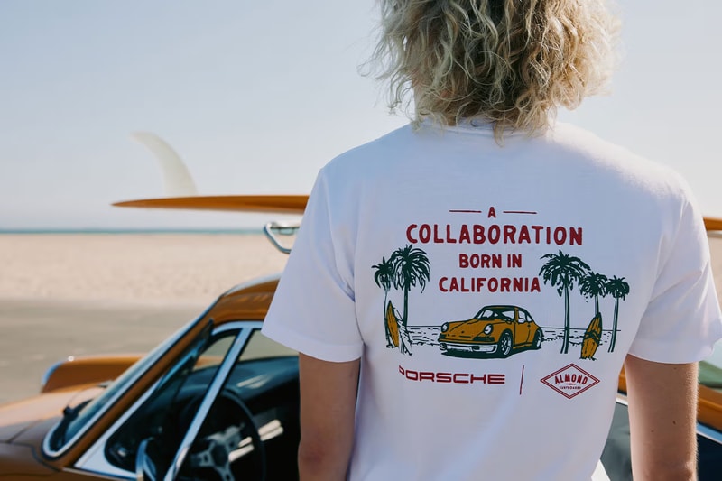 Porsche 攜手 Almond Surfboards 打造手工製作聯名衝浪板
