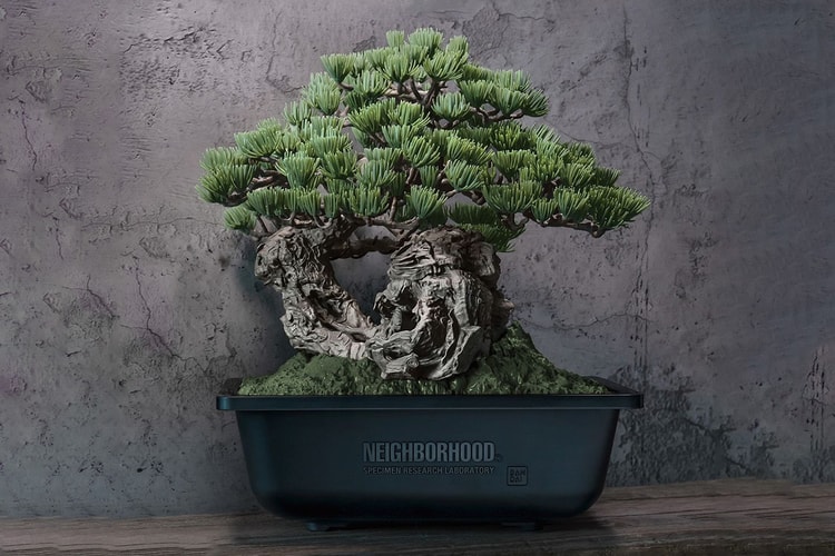 NEIGHBORHOOD SRL 攜手 BANDAI SPIRITS 推出全新聯名盆景模型