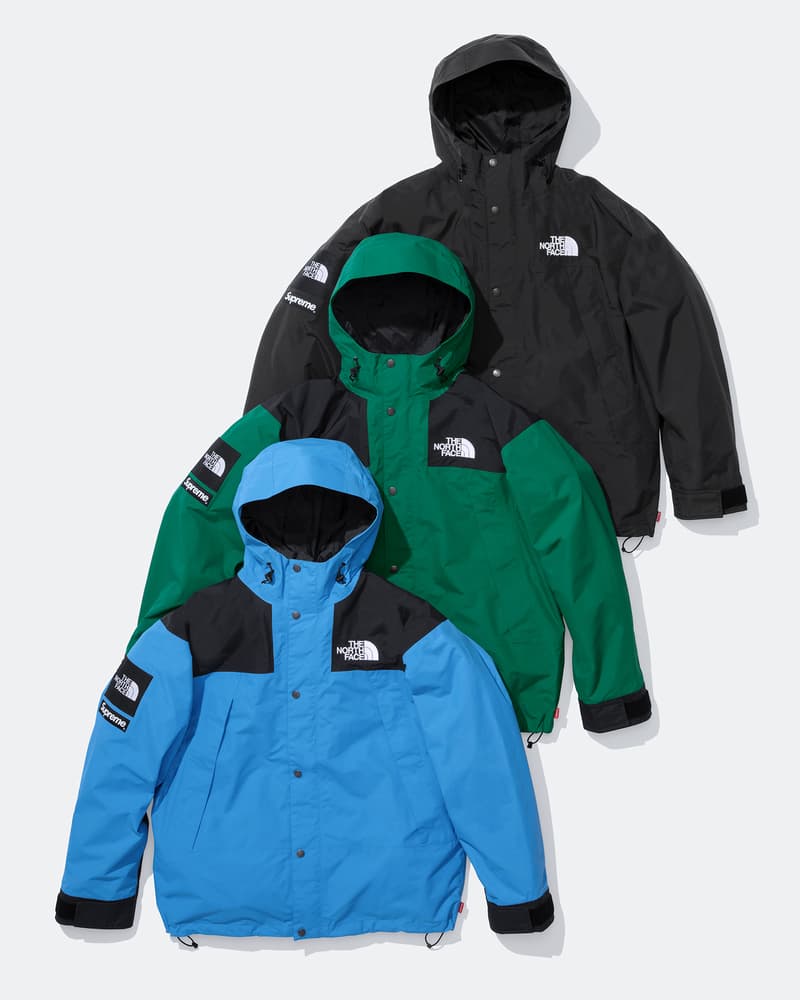 Supreme x The North Face 2024 秋冬聯名系列正式登場