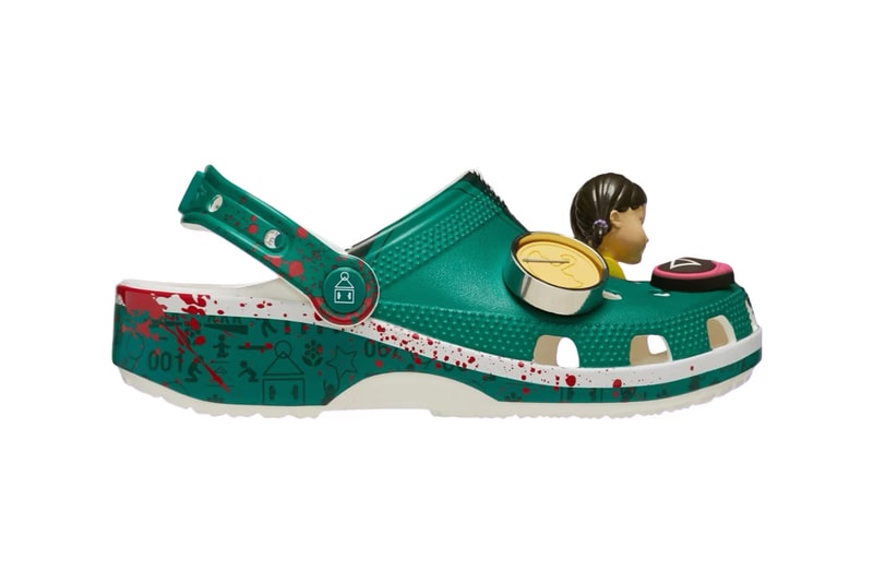 《魷魚遊戲 Squid Game》x Crocs Classic Clog 最新聯乘鞋款發佈
