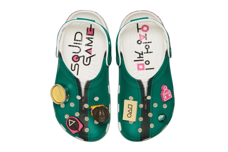《魷魚遊戲 Squid Game》x Crocs Classic Clog 最新聯乘鞋款發佈