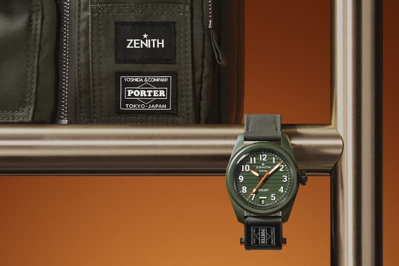 ZENITH 攜手 PORTER 推出全新聯名系列錶款