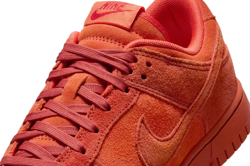 Nike Dunk Low SE 推出全新配色「Picante Red/Dragon Red」