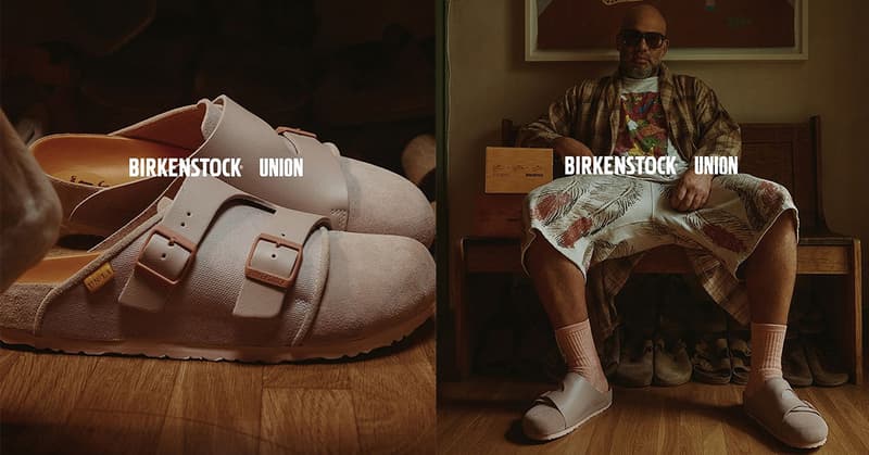 Birkenstock 攜手Union LA 推出全新 Bimshire 聯名鞋款