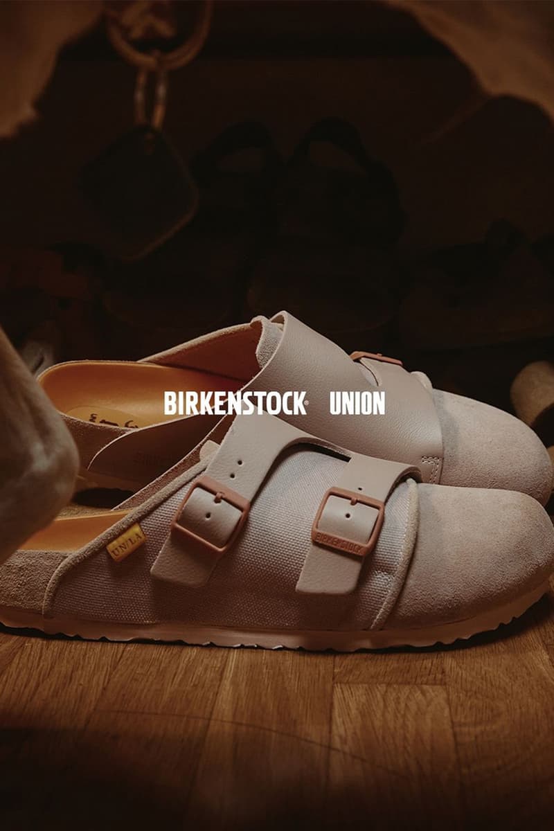 Birkenstock 攜手Union LA 推出全新 Bimshire 聯名鞋款