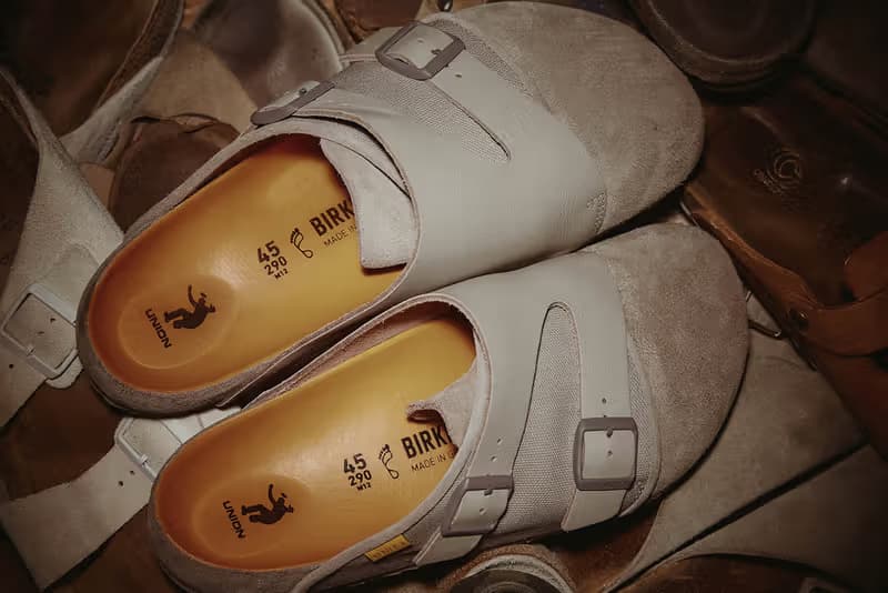 Birkenstock 攜手Union LA 推出全新 Bimshire 聯名鞋款