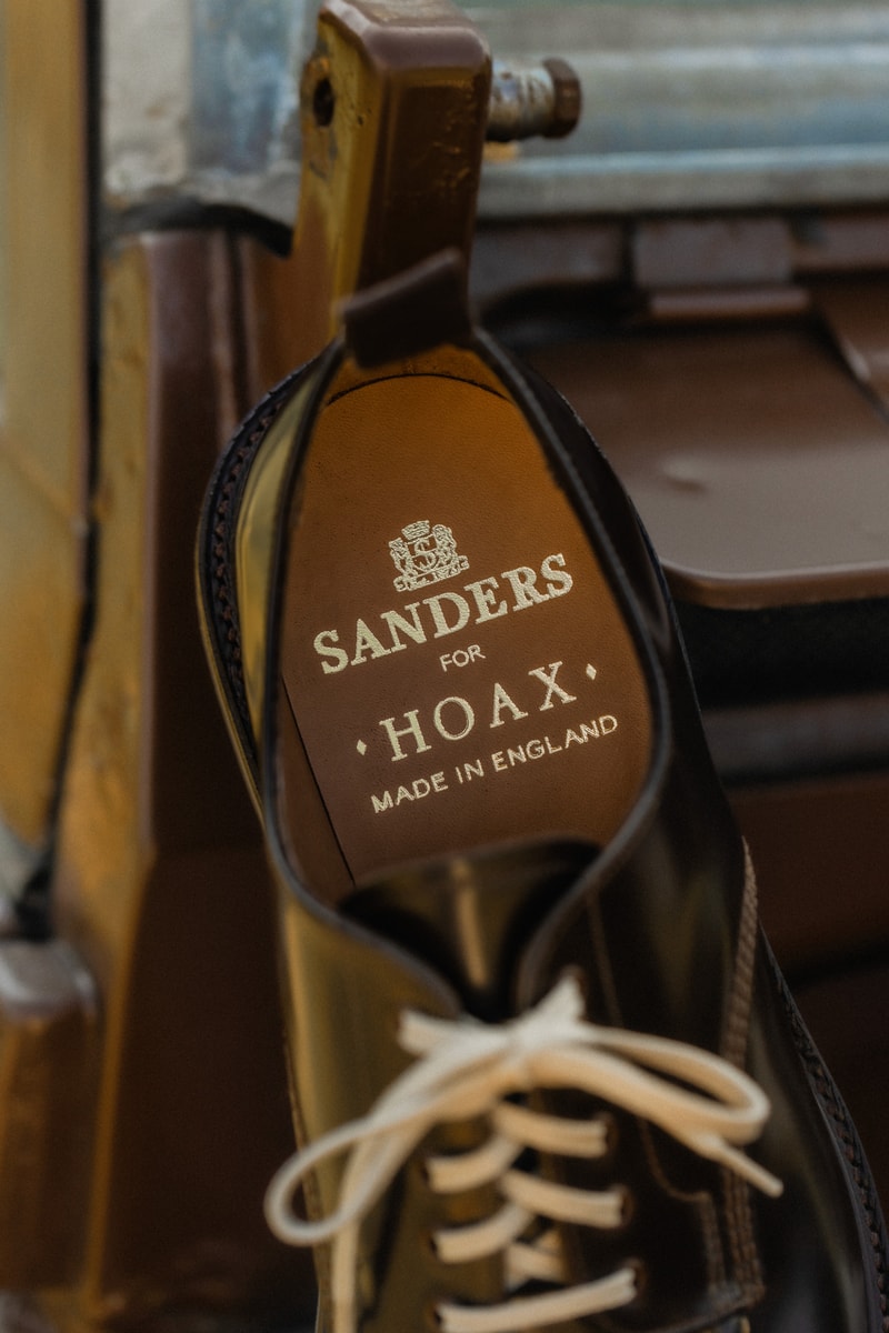 HOAX x SANDERS 全新聯乘系列 Ebony Brown 配色新作即將上架