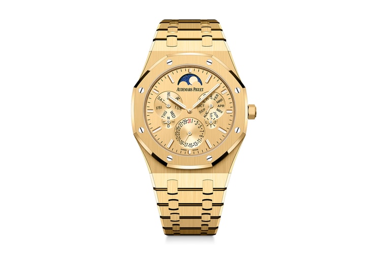Audemars Piguet 正式發表 Royal Oak 大中華區限定超薄萬年曆黃金錶款