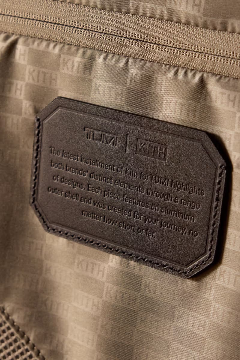 KITH 攜手 TUMI 發布高端旅行箱包系列