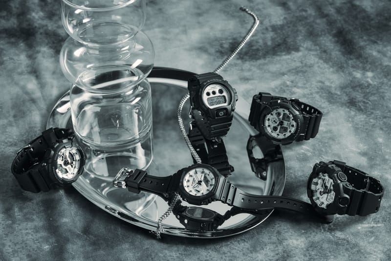 G-SHOCK 最新極簡黑白設計重現演繹各枚經典時計
