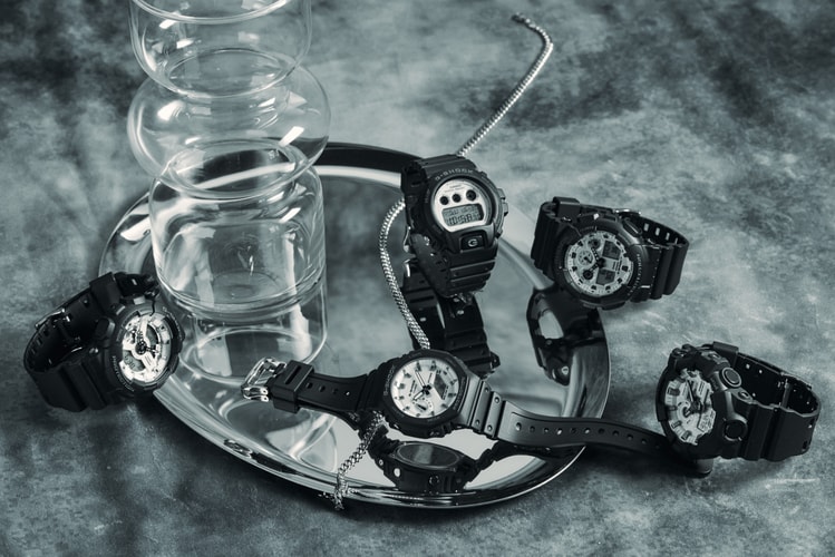 G-SHOCK 最新極簡黑白設計重現演繹各枚經典時計