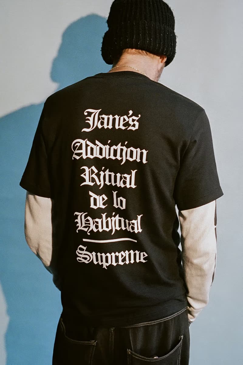 Supreme 攜手美國搖滾樂團 Jane’s Addiction 推出 2024 最新秋季聯名系列