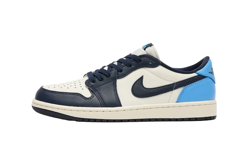 Air Jordan 1 Low OG 最新配色「Obsidian」率先曝光