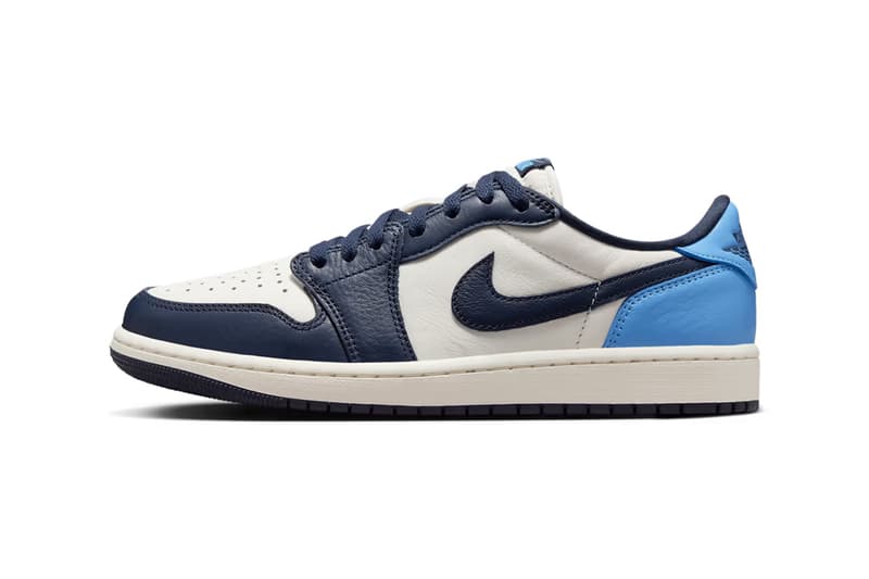 Air Jordan 1 Low OG 最新配色「Obsidian」率先曝光