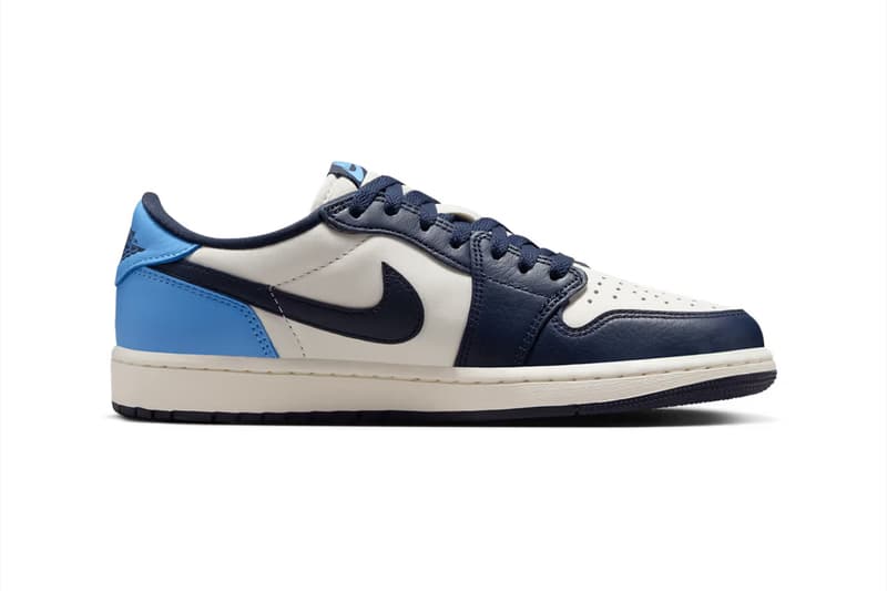 Air Jordan 1 Low OG 最新配色「Obsidian」率先曝光