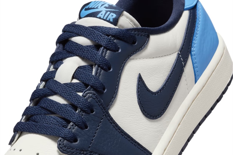 Air Jordan 1 Low OG 最新配色「Obsidian」率先曝光